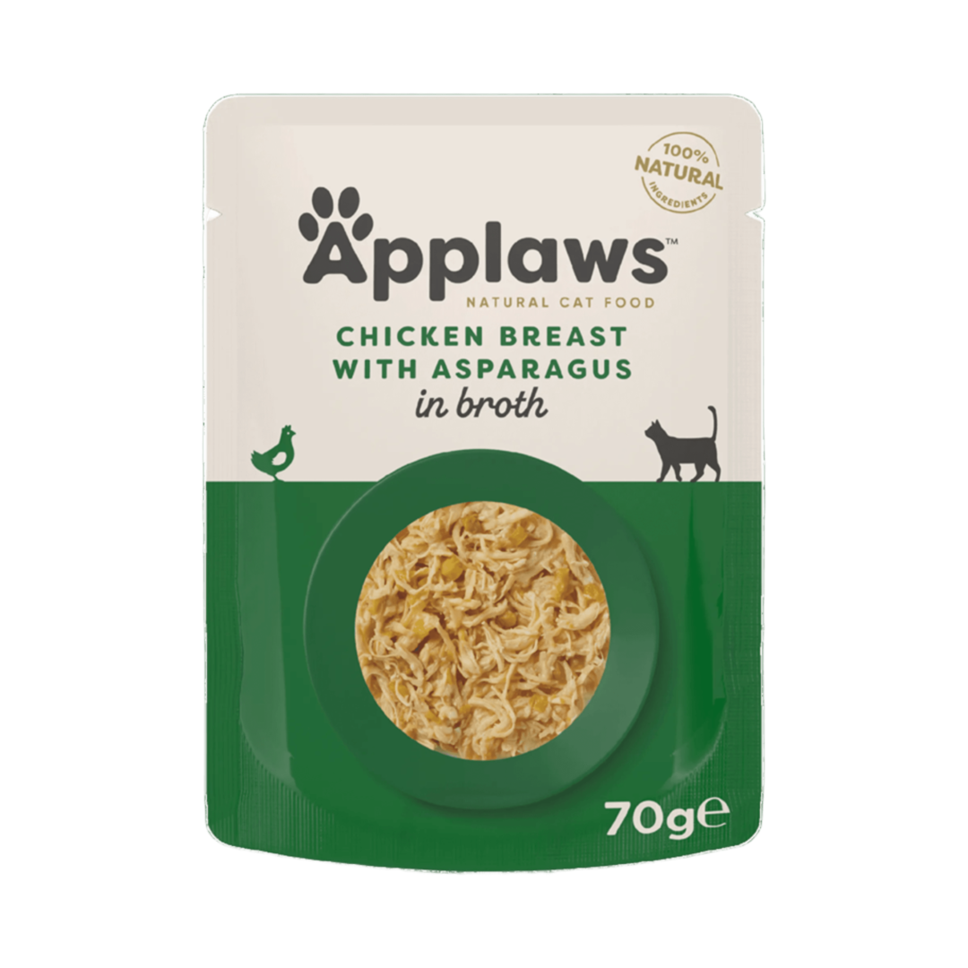 APPLAWS CAT SOBRE POLLO CON ESPARRAGOS 12XR
