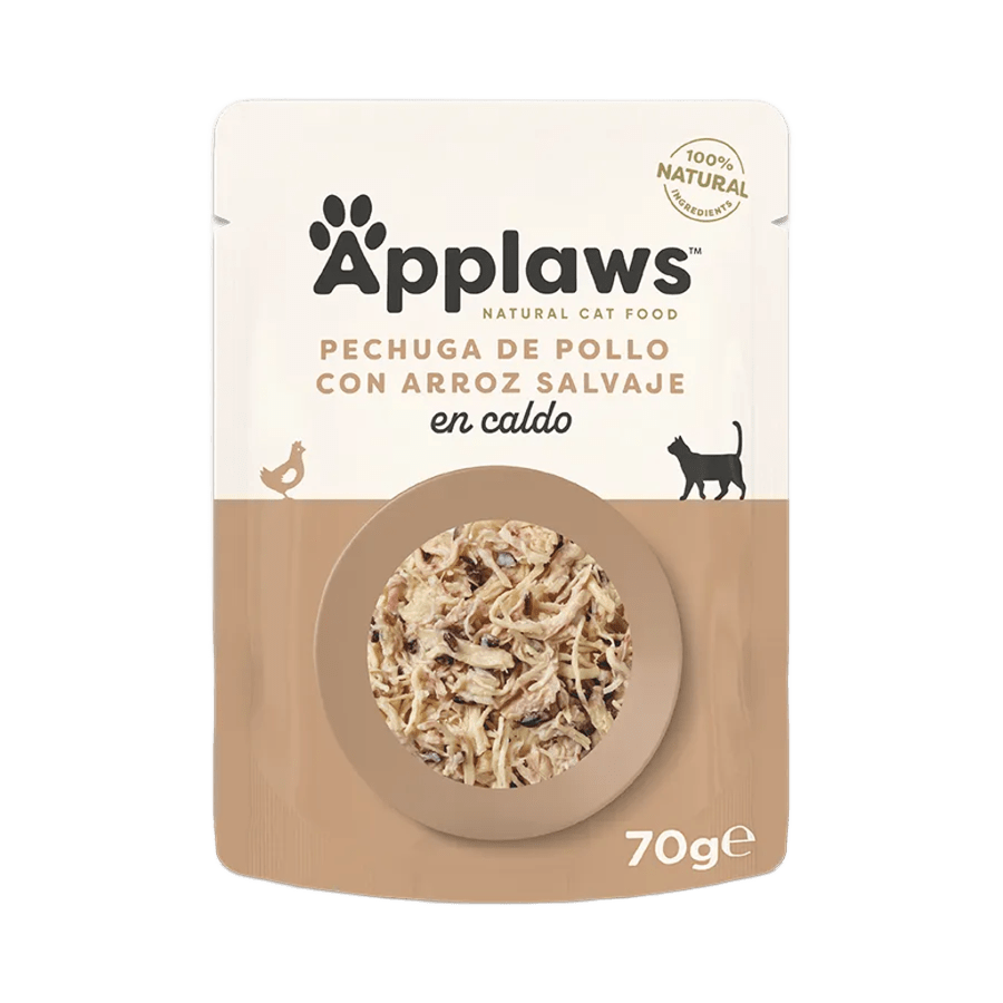 APPLAWS CAT SOBRE POLLO CON ARROZ 12XR