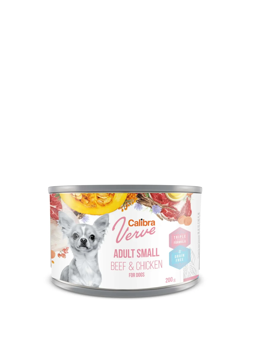 CALIBRA DOG GF VERVE ADULT SMALL TERNERA POLLO CAJA 6X200GR