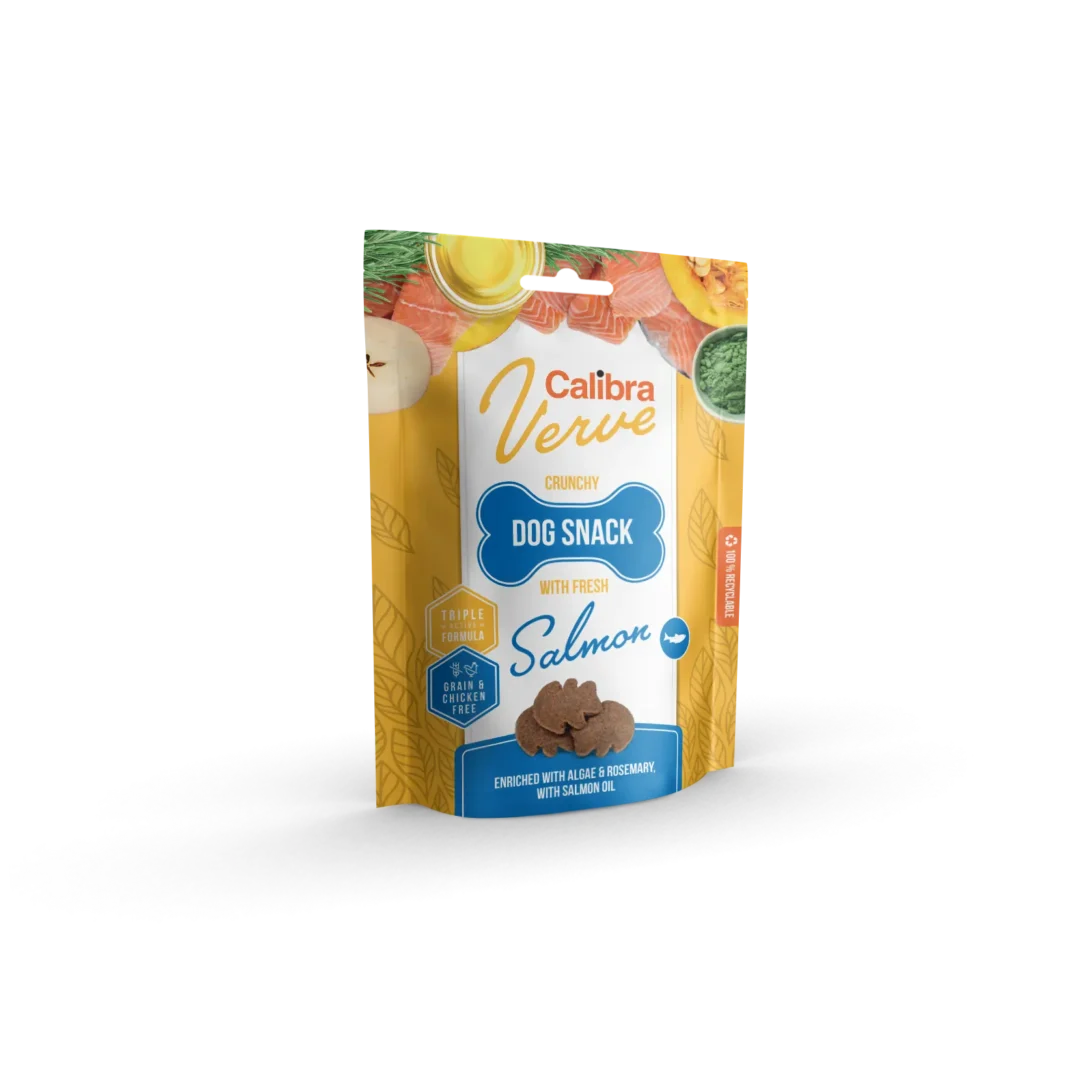 CALIBRA DOG VERVE CRUNCHY SNACK SALMÓN FRESCO