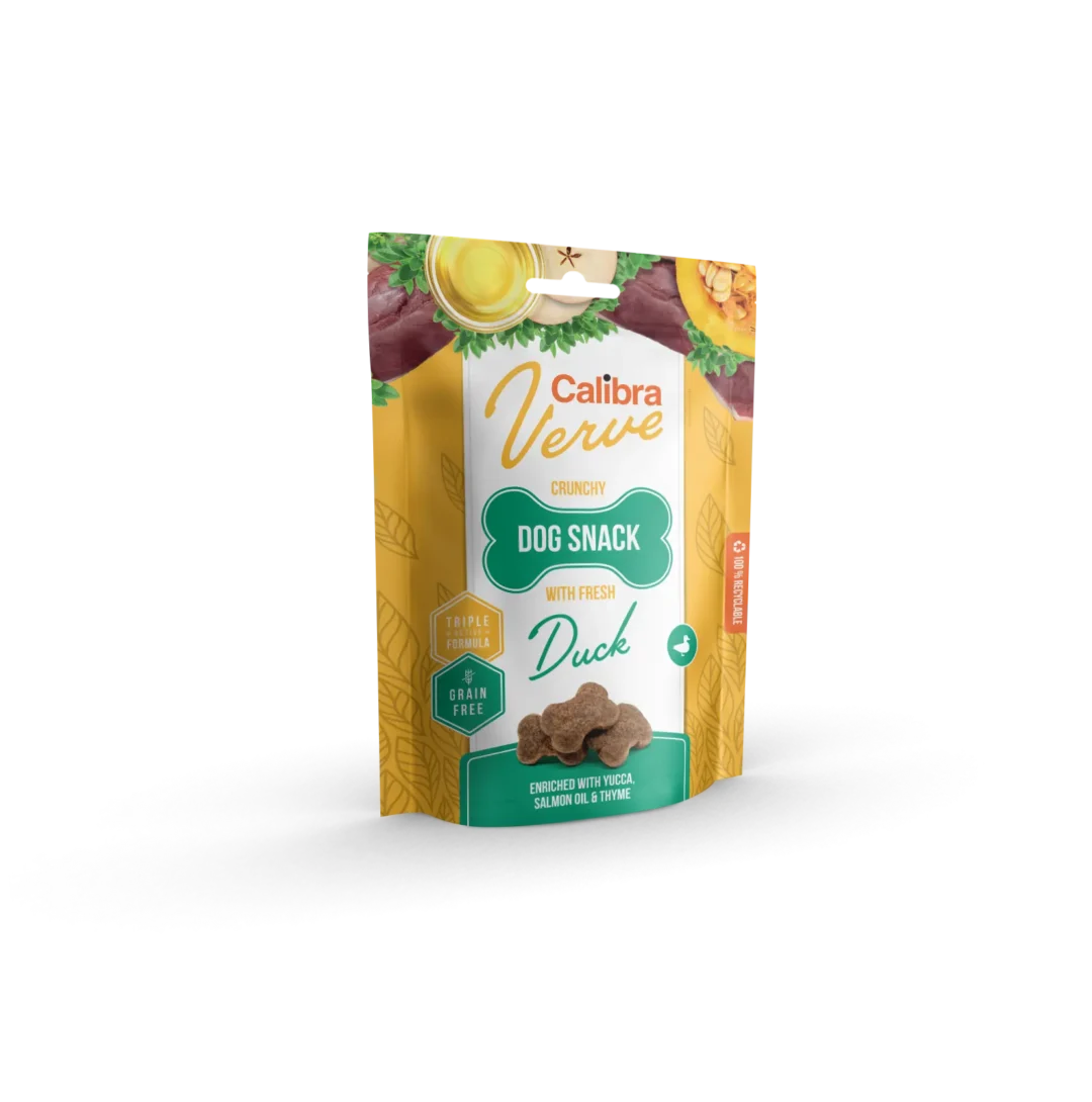 CALIBRA DOG VERVE CRUNCHY SNACK PATO FRESCO