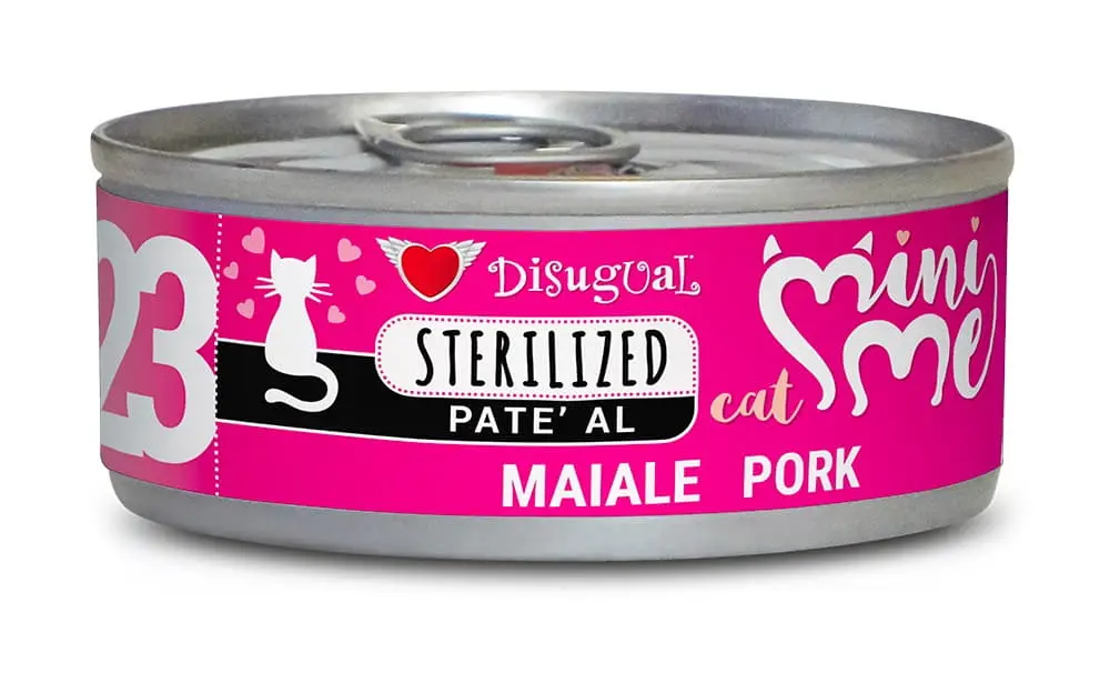 DISUGUAL MINI-ME CAT ESTERILIZADO CERDO 12X85GR