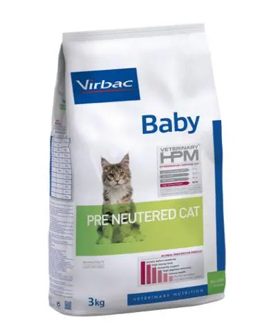 VIRBAC HPM FELINE BABY PRE NEUTERED